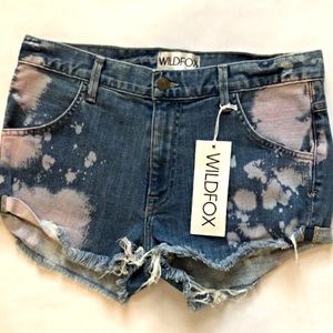Wildfox • Lara Cut Off Jean Shorts